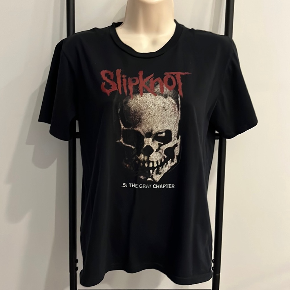 Slipknot graphic tee : 5 : The Gray Chapter Short Sleeve Graphic Skull Size L